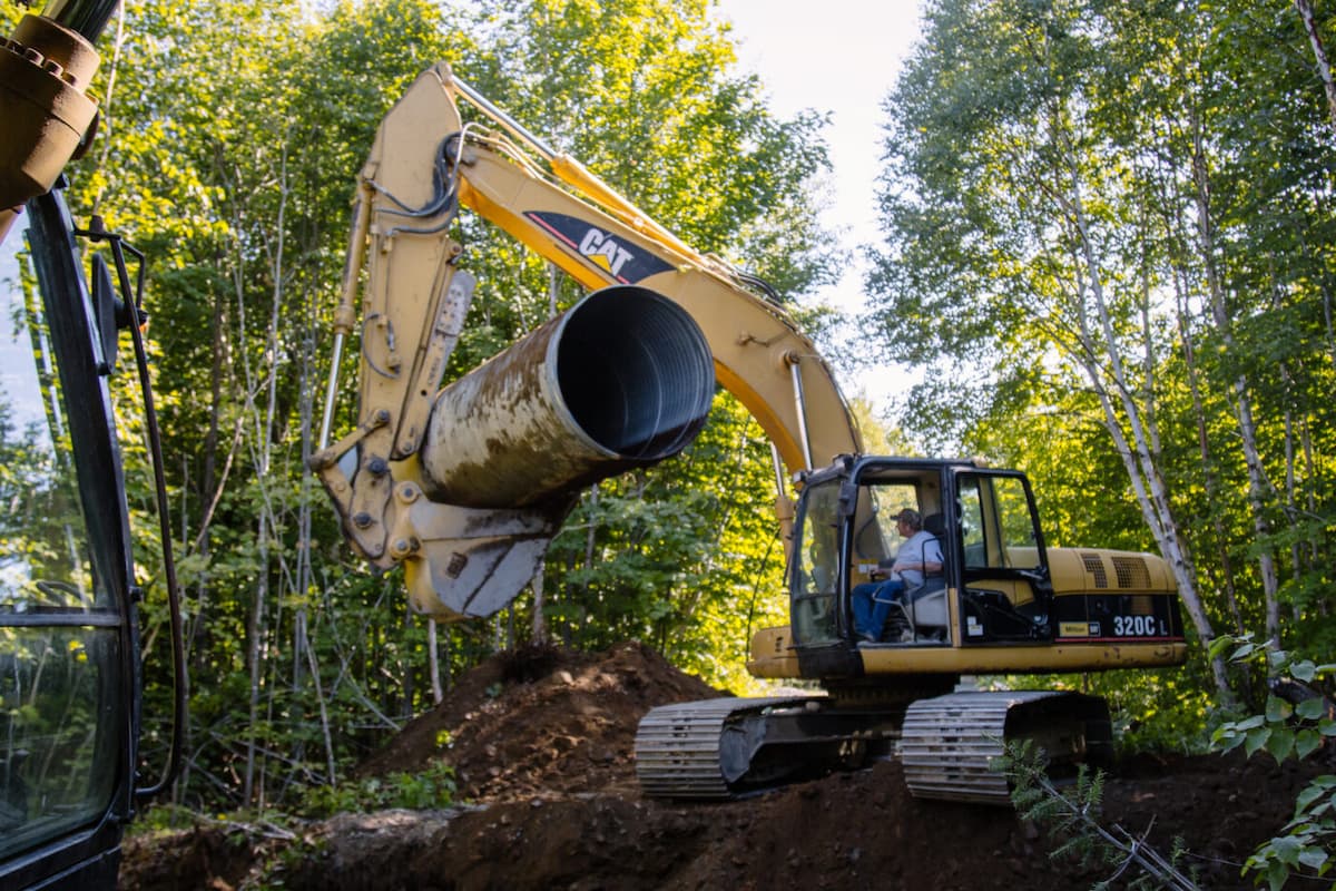 Culvert removal