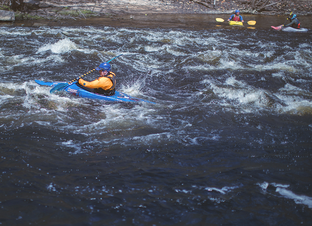 swiftwater paddling