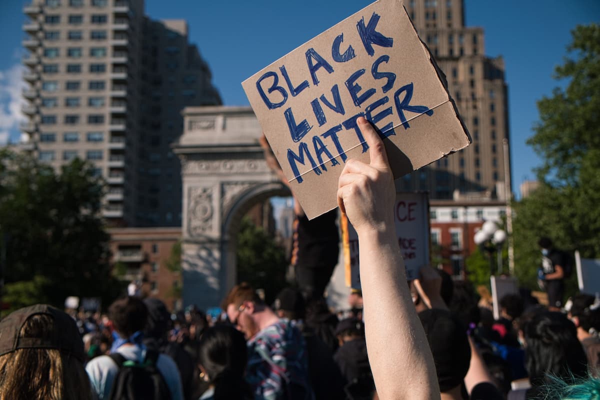 Black Lives Matter Sign