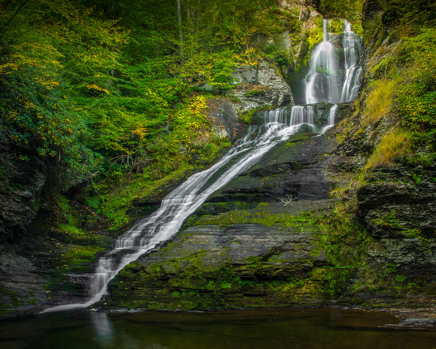 Dingmans Falls Thomas James Caldwell Flickr Commons