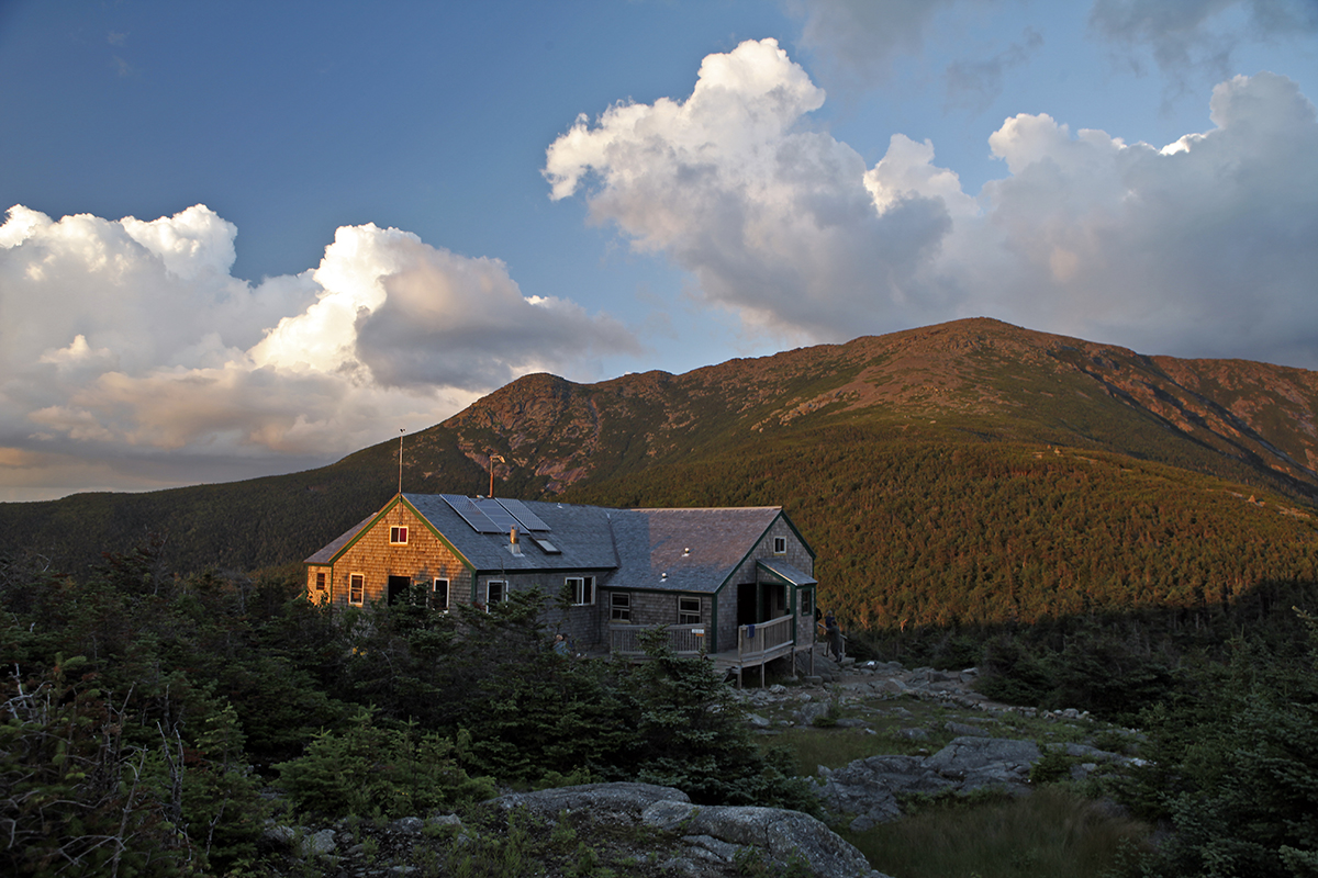 view of AMC's Greenleaf Hut