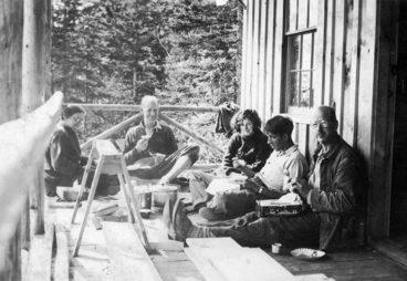 Amc High Cabin First Meal Sept 30 1931