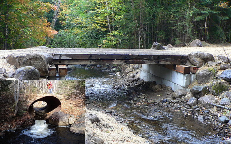 Culvert Before And After