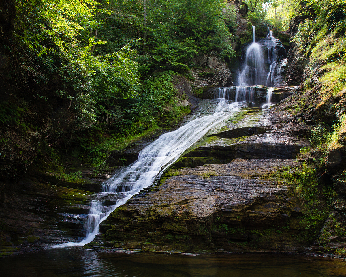 Dingmans Falls on Dingmans Creek Trail