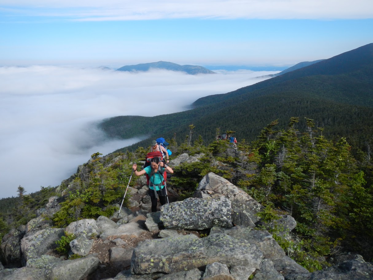 Hiking in the White Mountains of New Hampshire