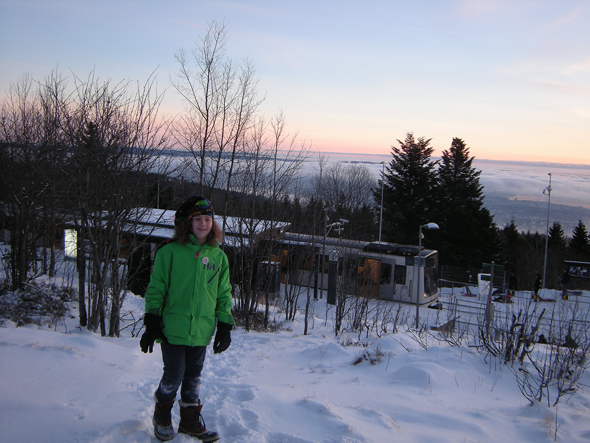 The Frognerseteren station overlooks Oslo