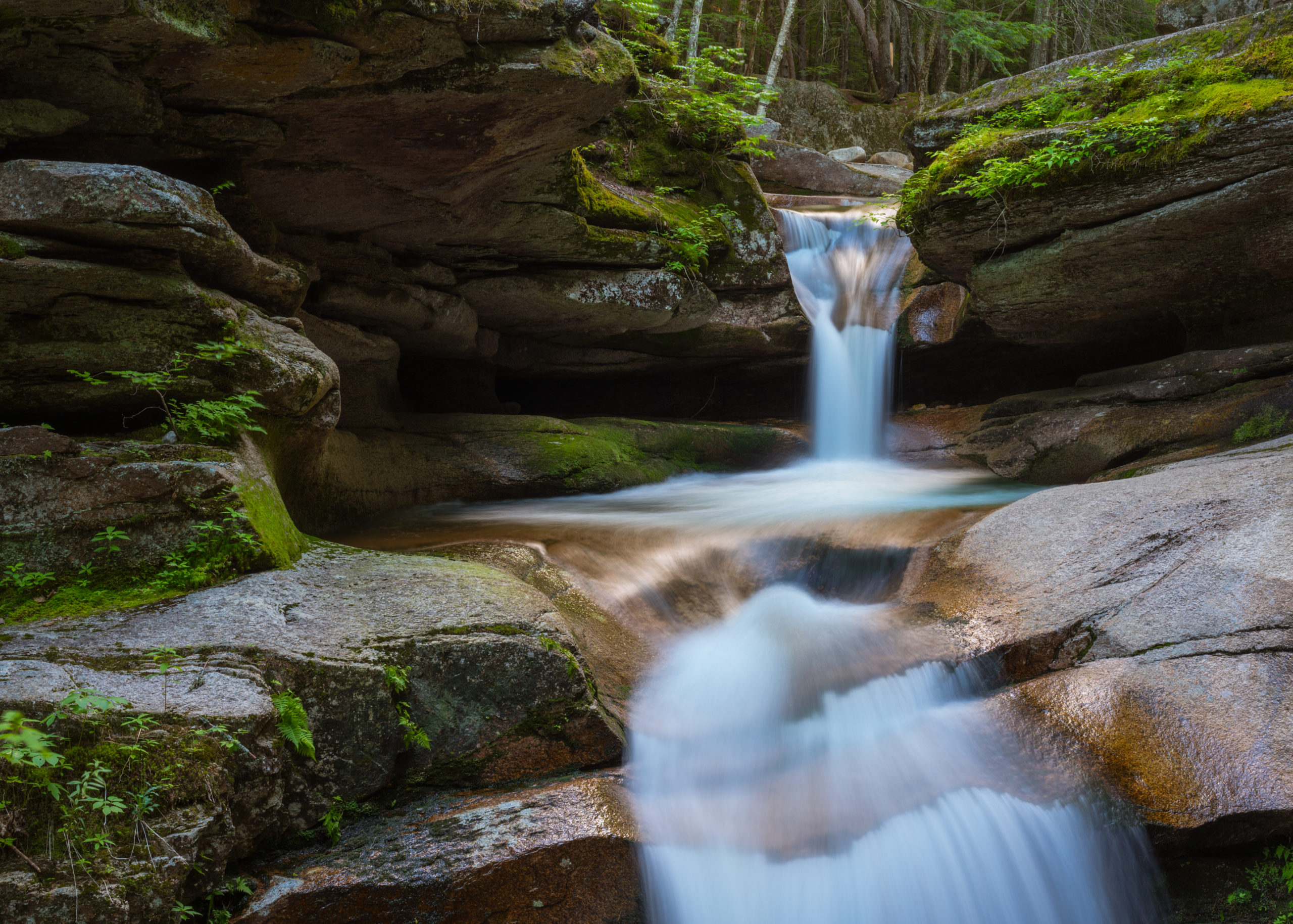 Sabaday Falls, White Mountain National Forest, New Hampshire-