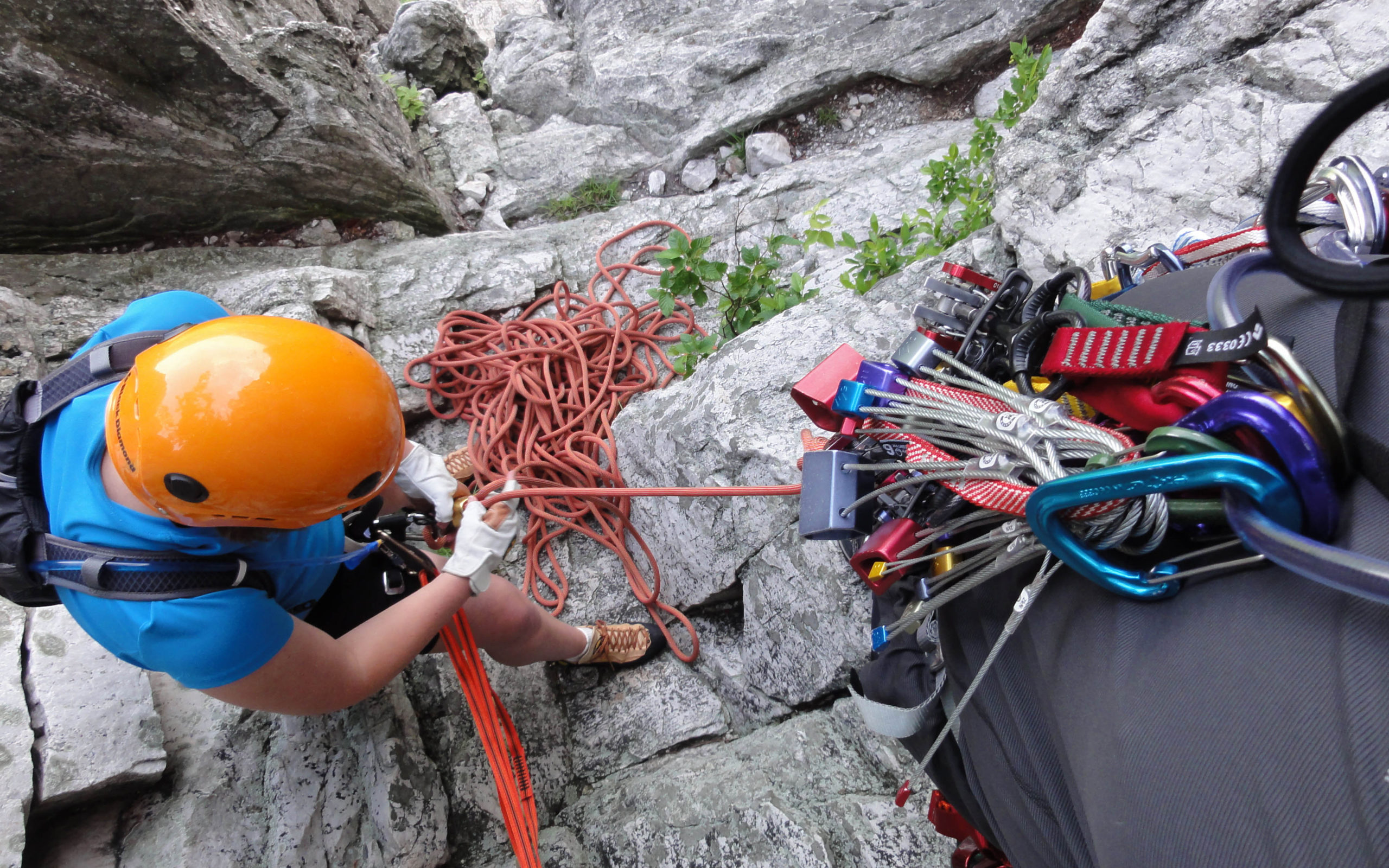 beginner climbing