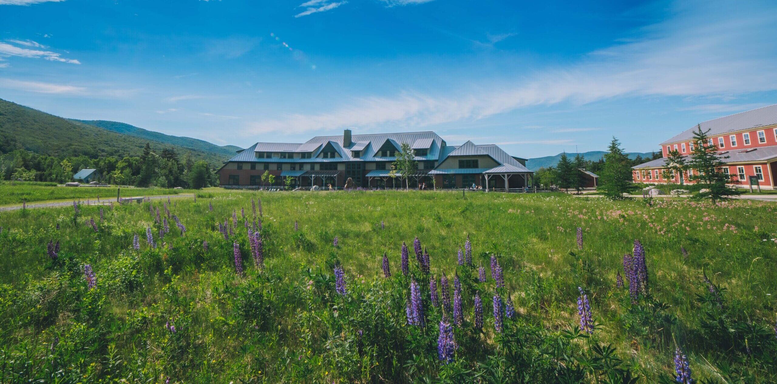 view of Highland Center in Crawford Notch