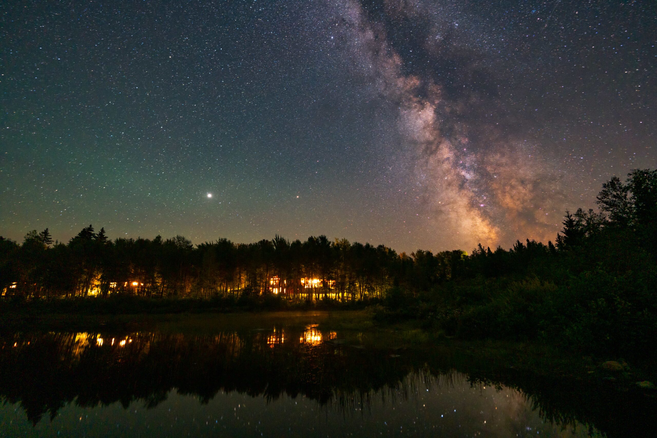 Aug. 30, 2021. AMC Medawisla Lodge and Cabins, Maine Woods, Maine-- Photo by Jamie Malcolm Brown.