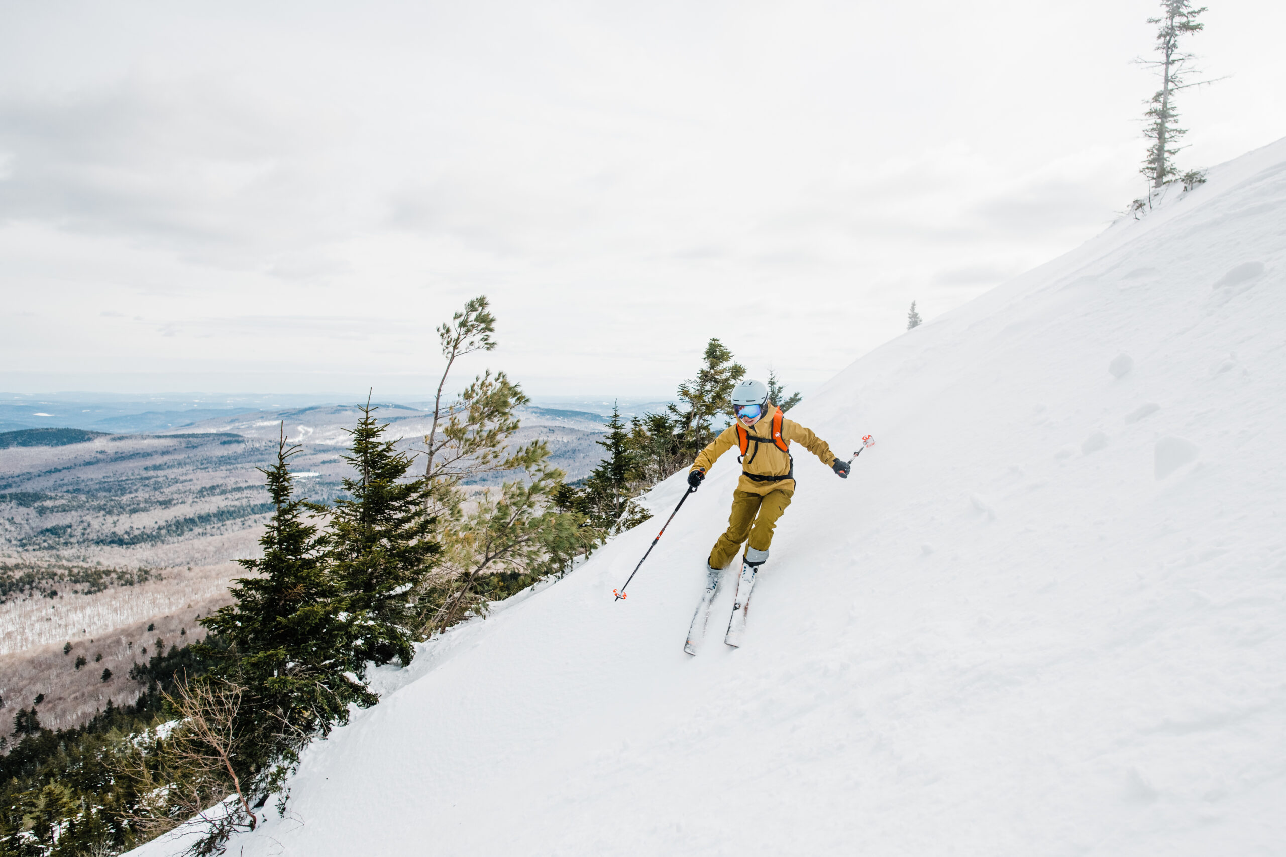 downhill skiing