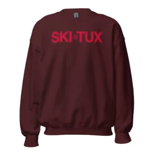 Unisex Crew Neck Sweatshirt Maroon Front 6421c73d1a8f8 5000x.jpg